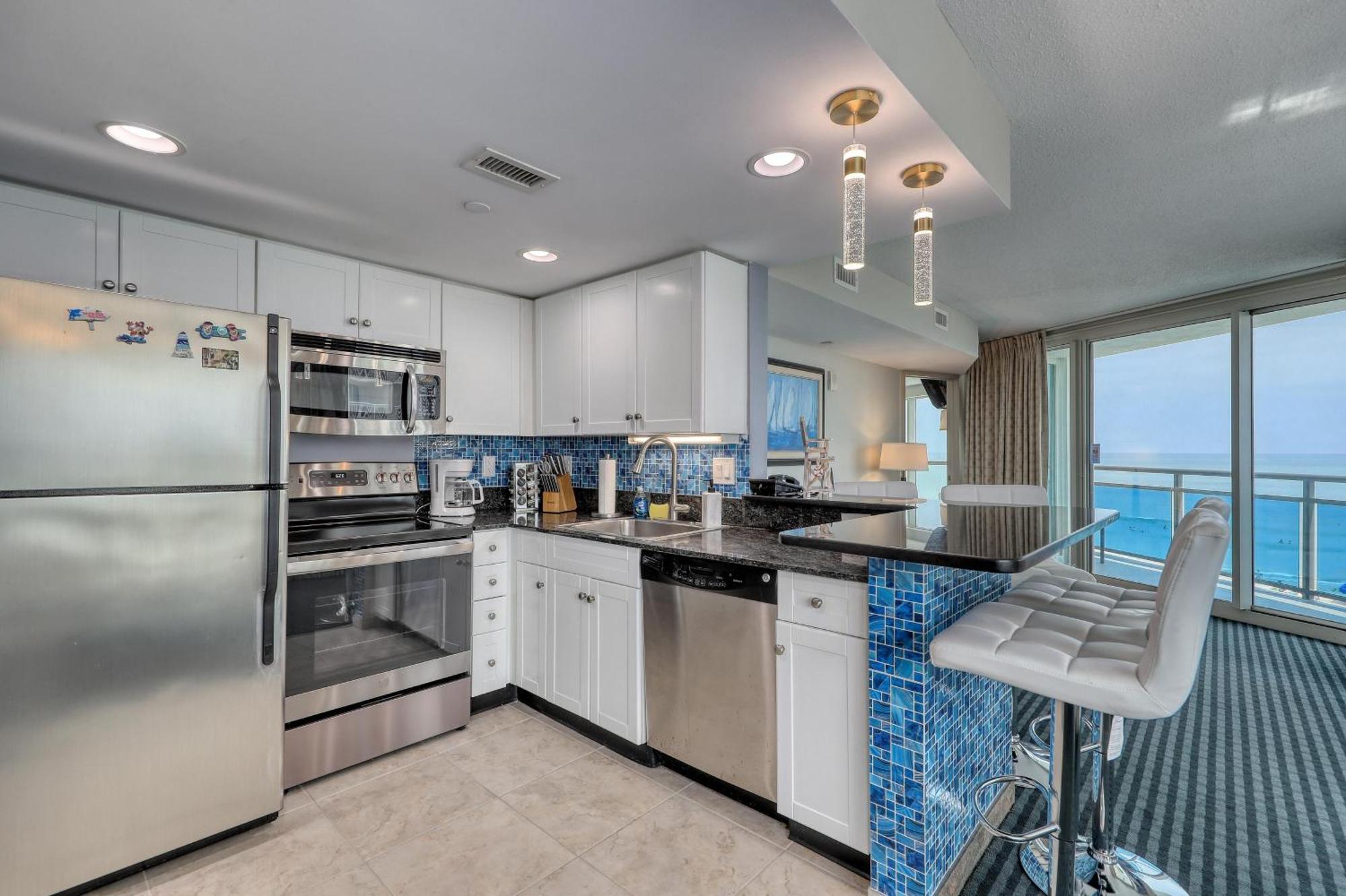 הוילה מירטל ביץ' 107 S Ocean Blvd, 0308 - Ocean Front Sleeps 6 מראה חיצוני תמונה