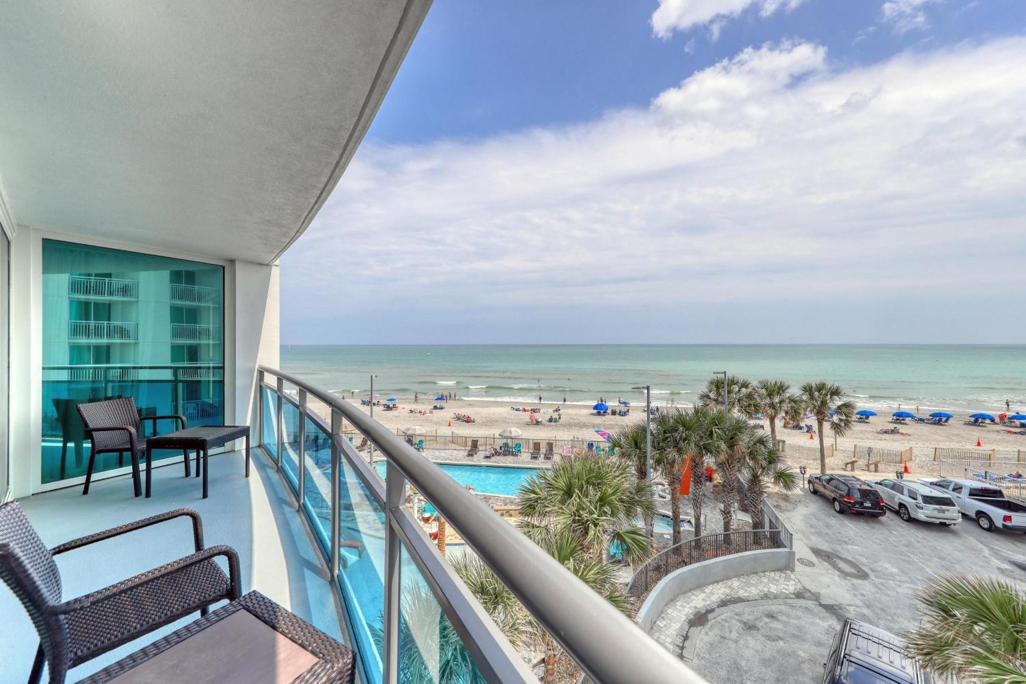 הוילה מירטל ביץ' 107 S Ocean Blvd, 0308 - Ocean Front Sleeps 6 מראה חיצוני תמונה